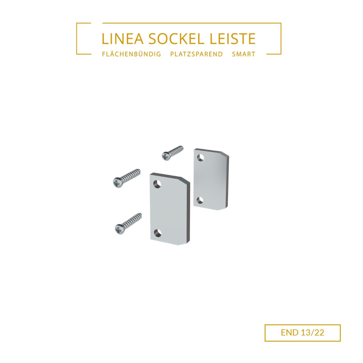 Endkappen für LED 13/22