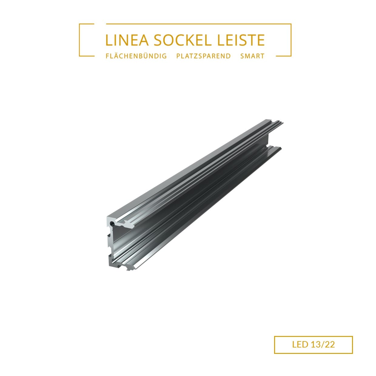 LED 13/22 - putzbündiges LED-Profil