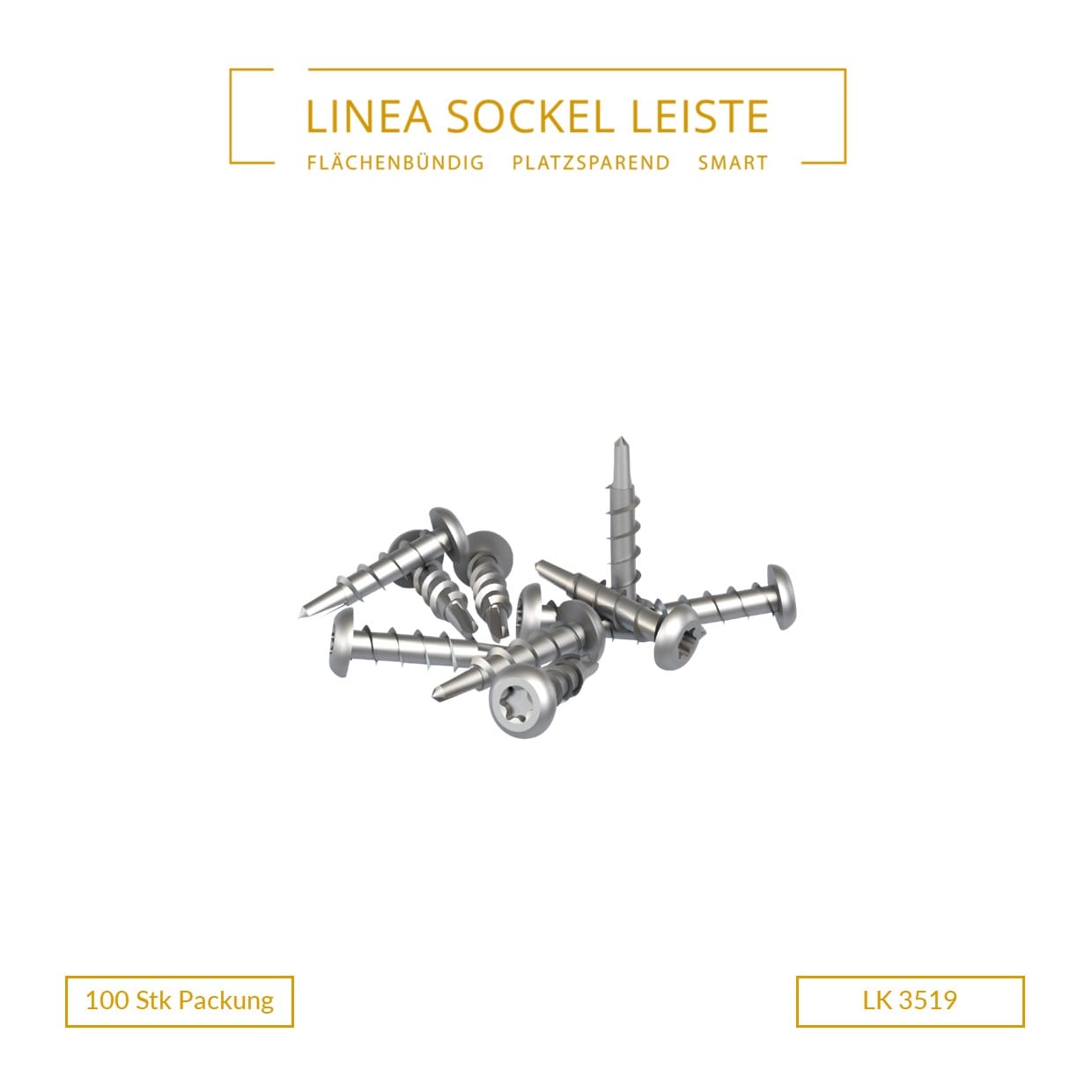 Schrauben für TP18/22, 200 Stk