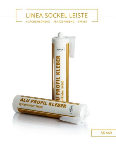 SK 660 – LINEA Systemkleber, Alu Profil Kleber, 290ml Kartusche